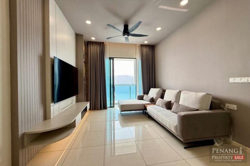 Queens Residences Q2 Brand New Units with Direct Seaview 2 Bedrooms with New Fully Renovated & Brand New Furniture For Sale