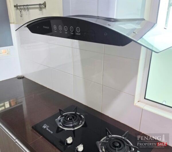 The Oasis @ Gelugor Fully Furnished 3 Bedrooms For Rent with Direct Seaview
