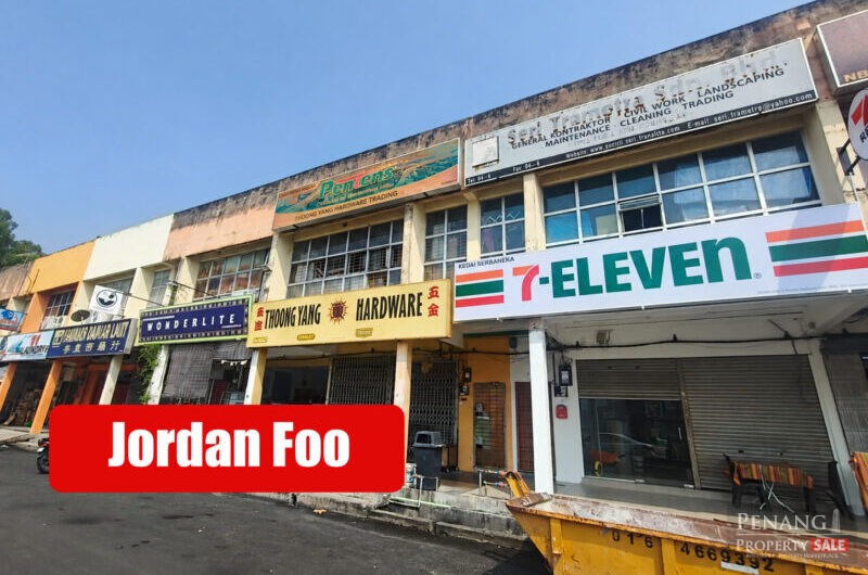 2 Storey Shop Lot Permatang Damar Laut Batu Maung Face MAIN Road