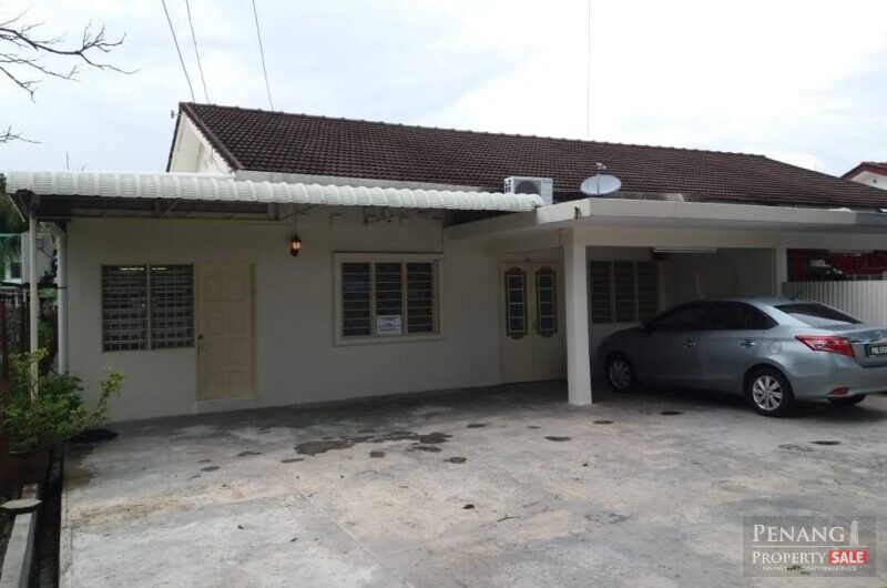 Single sty  Semi-D | Taman Jelutong | Near Jelutong Market 3400sf